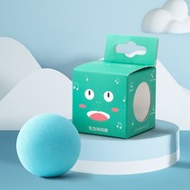 3 가지 색상 사운드 대화형 애완 동물 장난감 공 마카롱 컬러 고양이 훈련 음성 조류 크리켓 개구리 전화 용품, [01] A-blue