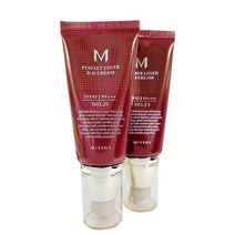 미샤 M 퍼펙트커버 비비크림 50ml 21호 화사 & 23호 자연, (MSH0001)-21호 화사한베이지