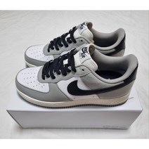 [정품 해외배송] 나이키 에어 포스 1 로우 커스텀 빈티지 스모크 그레이 블랙 스우시 바이유 커스텀