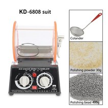 자석 보석 바렐기 바렐 연마 광택기 새로운 스타일 Kd-6808 전문 220v110v 미니 텀블러 로터리 텀블러 쥬얼리 폴리셔 피니셔 기계 쥬얼리 도구, 240v au 전체 세트