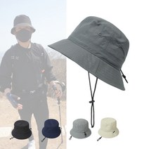 여성 남자 등산모자 캠핑모자 버킷햇 벙거지모자, 옐로우베이지
