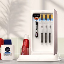 O2케어 POP아노다이징 가정용 칫솔살균기 24시간 살균 건조 소독 9인가족 Xi-pros, 애쉬그레이(X600)