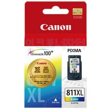 롯데캐논 CL-811XL 캐논 칼라 대용량 정품잉크 Canon PIXMA MP245/MP268/MP276/MP486/MP496/MX328/MX338/MX347/MX357/IP2770/IP2772 [CL811], 선택1