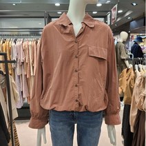 이랜드 [ZOOC]주크 밑단스트링점퍼형 블라우스 Z203MSC028