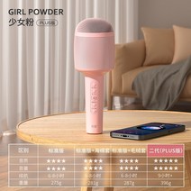 가정용노래방기계 가정용 노래방기계 이동식 반주기 국가 인공물 휴대 전화, mc8 plus 업그레이드 버전 걸파우더 안티스프, 공식 표준