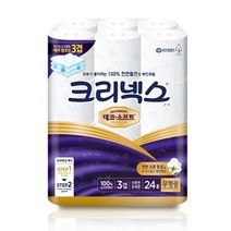 물에잘녹는 두루마리휴지 크리넥스 테크 소프트 묶음형 35 24 먼지없는 비데용 코스트코 홈쇼핑, 1개