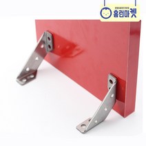 코너형 ㄱ자 꺽쇠 각철 평철 화스너 앵글 보강 브라켓 목재 찬장 식탁 선반 책장 탁자 까치발 보조 랙 구조물 DIY 침대 보조 오래된 가구 수리 받침대, 1개