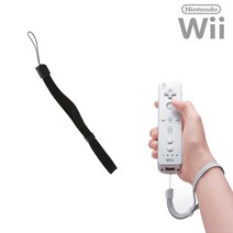 닌텐도 위 WII 리모컨 손목 스트랩, 블랙