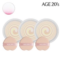 에이지투웨니스 AGE20S 비타 브라이트닝 엔젤링 톤업 팩트 리필3개, 3개
