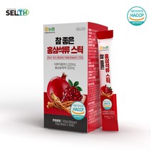 홍삼석류스틱 석류착즙액 6년근홍삼농축액 사포닌 진세노사이드, 30포 3세트