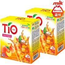 [동서식품] 동서 티오 복숭아 아이스티 40T x 2개, 상세 설명 참조, 상세 설명 참조, 상세 설명 참조, 상세 설명 참조