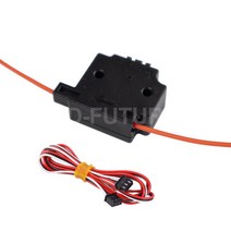 3D프린터부품 Ender 3 CR10 3D 프린터 용 필라멘트 파손 감지 모듈 1M 케이블 잔량 센서 재료 런아웃, 01 Black_01 1.75mm