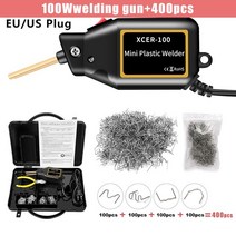 용접기 논가스 스폿 알곤 전기 레이저 가정용 현장 미니 플라스틱 산소용접기미니 플라스틱 용접건 100W, 03 Set C_02 220V EU plug