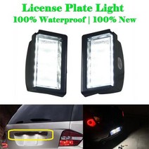 벤츠 ML W164X164 스마트 로드스터 452 OEM A4528200056 자동차 테일 램프에 대 한 2 배 Canbus Led 라이센스 번호 플레이트 빛