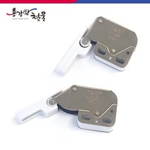 헤펠레 미니래치 미니스프링캐치 빠찌링 도어캐치, 미니 스프링 캐치-화이트
