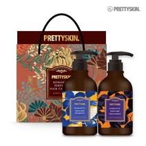 프리티스킨 로맨틱 퍼퓸 샴푸 + 트리트먼트 + 기프트박스