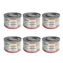 Party Essentials Chafing Dish Jelled Methanol Warming Fuel 6-Pack null, 1, Silver
