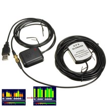 GPS재방사 풀 세트 자동차 GPS 신호 안테나 증폭기 부스터 향상 장치 GPS 수신기 및 송신기 포함 전화 네비, 한개옵션0
