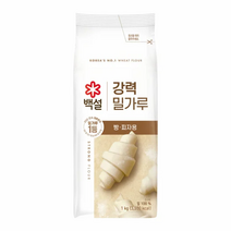 백설 강력 밀가루, x 1개, (상온) 백설 강력 밀가루 1kg