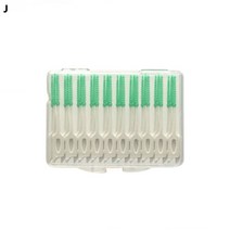 리더스_실리콘 치간칫솔 일회용 40개입 5P, 단품