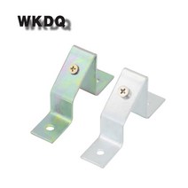 서버 레일 컴퓨터 레일킷 데스크 책상 서버용 스토리지 워크 스테이션 장비렉 장비 랙마운트 터미널 블록 용 스틸 딘 홀더 설치 고정 장착 브래킷 스테인레스 스틸 홀더 각진 브래킷, tstw-화이트