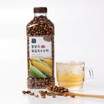 백년건강 국산 통알곡 볶음 옥수수차_구수한 볶은 옥수수, 볶음 옥수수차 500g(지퍼백), 1개