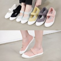 이나슈즈 여성 발편한 찍찍이 벨크로 슬립온 메리제인 운동화 단화