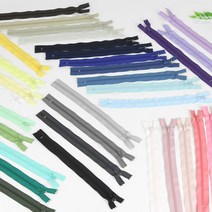 JSTrading (5개) 23cm 바지지퍼 양면지퍼 33color, 22 바이올렛