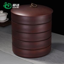 보이차 서랍장 5단 푸얼차 수납함 밀폐 선반 다도 중국차 운남, 단품