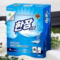 초고농축 한장으로 종이세제, 100개입, 1개