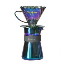 정품 새로운 Brewista 필터 컵 핸드 브루 커피 필터 컵 세트 V60, 단일옵션, 옵션06