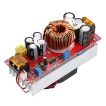 부스트 컨버터 DC10V ~ 60V 전원 모듈 1500W 30A 전압 레귤레이터 전압 컨버터 LED 조명 다소 DIY 조정 가능한 CV CC 전원 등을 향해