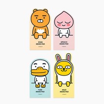 카카오프렌즈/형태 메모지, 무지