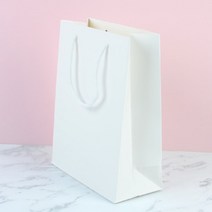 도시락 종이 쇼핑백 소량 무지 사각 종이가방 다용도 휴대용 옷가게, 색상/사이즈, 소 - 골드