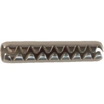 TRUSCO corrugated spring roll pin SUS size 5 x 20 50 pieces B16-0520, 1개