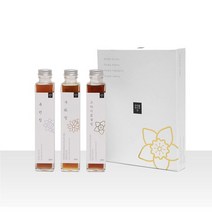 우리꽃연구소 미니꽃청 200ml 3종 선물세트_꽃청 택3종, 상세설명 참조, 04_벚꽃청 200ml/02_장미청 200ml/03_도라지칡꽃청 200ml