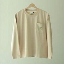[천삼백케이] [리플래닛] Woman 프리미엄 US코튼 롱슬리브 (베이지)