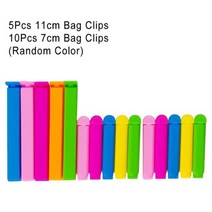 씰링기 밀봉기 비닐접착기 식품 휴대용 미니 밀봉 기계 가정용 열 실러/밀봉 백 클립 식품 보호기 비닐 봉투 패키지 미니 가제트 GYH, 10pcs 7cm 5pcs 11cm