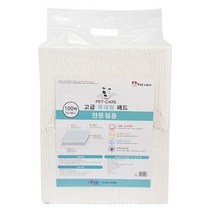 1300K 강아지 배변패드 펫케어 고급 특대형 패드 100매