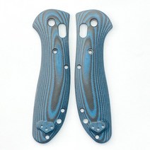 1쌍 8 색 지정 G10 저울 Benchmade 그립 에 대 한 tilian 551 접이식 칼 나이프 부품 DIY 액세서리 만들기, 03 1 Pair Black-Blue