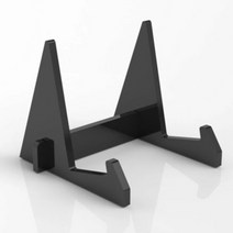 다스몰 아크릴 책 진열대 도서 거치대, 블랙