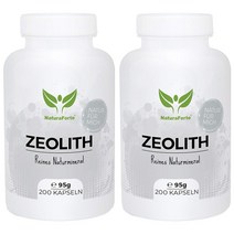 NaturaForte Zeolite Capsules 내츄라포르테 제올라이트 캡슐 200정 2팩