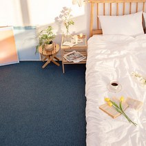 탄탄 러그 사이잘룩 네이비 100x150러그 카페트 원형러그 홈데코 전기장판 발매트 방수러그 인테리어카페트 욕실매트 주방매트 침실러그 거실카페트