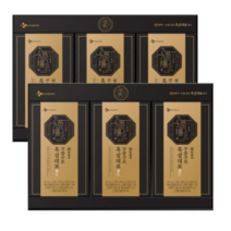 CJ 한뿌리 구증구포 흑삼대보 골드, 30포, 6박스