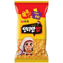 농심 인디안밥 과자 스낵 어린이 청소년 회사 탕비실 간식 야유회 체험학습 소풍 홈파티 홈캉스 PC방 45g, 5개