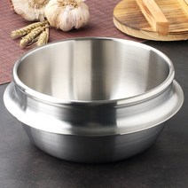 IH 인덕션 통3중 스텐 뚝배기 4호 된장 찌개 냄비 계란찜 가마솥 스텐솥