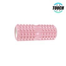 터치온리 EVA 3D 돌기형 폼롤러 요가 필라테스 마사지, 핑크