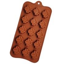 베이킹존 실리콘몰드-단풍잎15구