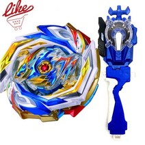 Laike GT B-154 임페리얼 드래곤 스피닝 탑 B154 베이 런처 핸들 세트 어린이를위한 장난감, [02] LR Spark String Set