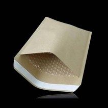 크라프트 에어캡 안전봉투 36.5X48cm 접착6cm 10매 안전봉투 뽁뽁이봉투 도서포장 에어캡봉투 택배봉투